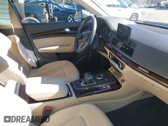 2019 Audi Q5 Premium with VIN WA1ANAFY6K2110626, listed as a IAAI auction lot 41270717 with 112,084 mi miles. Bid and sale history available at carsss.com. Image 5.