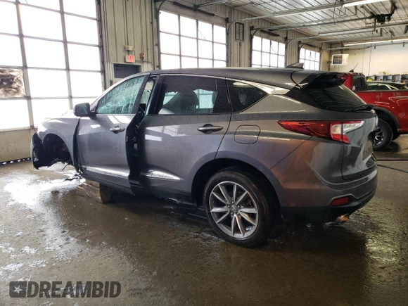 2020 Acura RDX w/Technology Pkg with VIN 5J8TC2H58LL018802, listed as a Copart auction lot 49589084 with 36,217 mi miles. Bid and sale history available at carsss.com. Image 2.
