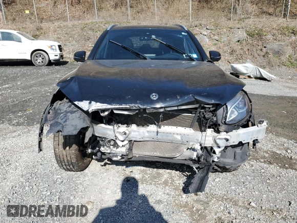 2018 Mercedes-Benz GLC with VIN WDC0G4JB1JV050312, listed as a Copart auction lot 53179245 with 0 mi miles and Salvage Title. Bid and sale history available at carsss.com. Image 5.