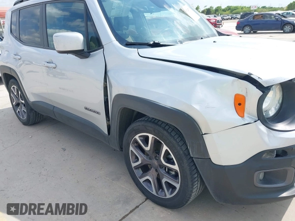 2015 Jeep Renegade Latitude with VIN ZACCJABT3FPC06455, listed as a IAAI auction lot 41974571 with 95,080 mi miles and . Bid and sale history available at DreamBid. Image 6.