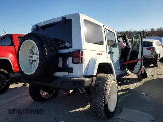 2018 Jeep Wrangler Unlimited Rubicon Recon with VIN 1C4BJWFG0JL883465, listed as a Copart auction lot 47382515 with Not Provided miles and Salvage Title. Bid and sale history available at DreamBid. Image 3.