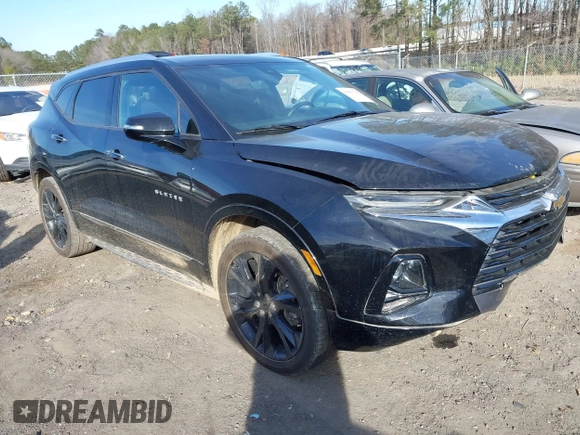 2021 Chevrolet Blazer Premier with VIN 3GNKBLRSXMS519054, listed as a IAAI auction lot 41427784 with 60,473 mi miles and . Bid and sale history available at DreamBid. Image 1.