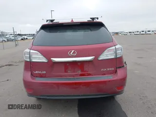 2010 Lexus RX 350 with VIN 2T2BK1BA8AC064885, listed as a IAAI auction lot 40956775 with 188,808 mi miles. Bid and sale history available at carsss.com. Image 16.