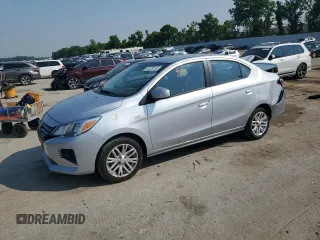 2024 Mitsubishi Mirage ES with VIN ML32FUFJ6RHF06385, listed as a Copart auction lot 60439165 with 12,346 mi miles and Salvage title. Bid and sale history available at DreamBid. Image 1.