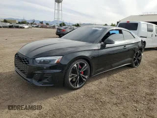2021 Audi S5 Premium Plus with VIN WAUP4AF59MA063283, listed as a Copart auction lot 55513183 with 11,566 mi miles and . Bid and sale history available at DreamBid. Image 1.