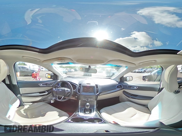 2015 Ford Edge Titanium z VIN 2FMTK4K86FBB88124, wystawiony jako Copart lot #57392305 z przebiegiem 95 698 mil mil oraz Szkoda całkowita • Salvage title. Historia ofert i sprzedaży dostępna na DreamBid. Obrazek 14.