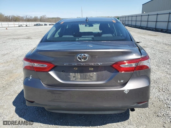 2020 Toyota Camry LE with VIN 4T1C11AK9LU994091, listed as a Copart auction lot 50620785 with 80,512 mi miles and Salvage Title. Bid and sale history available at carsss.com. Image 6.