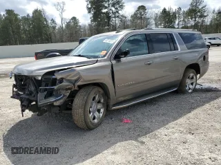 2018 Chevrolet Suburban Premier with VIN 1GNSCJKC3JR188580, listed as a Copart auction lot 48213225 with Not Provided miles and Clean Title. Bid and sale history available at DreamBid. Image 1.