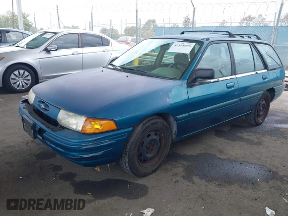 1994 Ford Escort with VIN 3FARP15J4RR144017, listed as a IAAI auction lot 42398050 with 81,539 mi miles and . Bid and sale history available at DreamBid. Image 2.