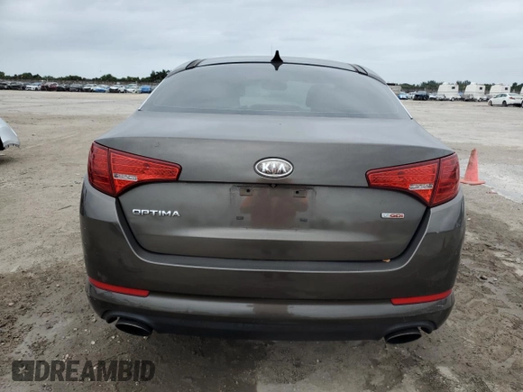 2011 Kia Optima EX with VIN KNAGN4A65B5139487, listed as a Copart auction lot 76731764 with Not Provided miles and Salvage Title. Bid and sale history available at carsss.com. Image 6.
