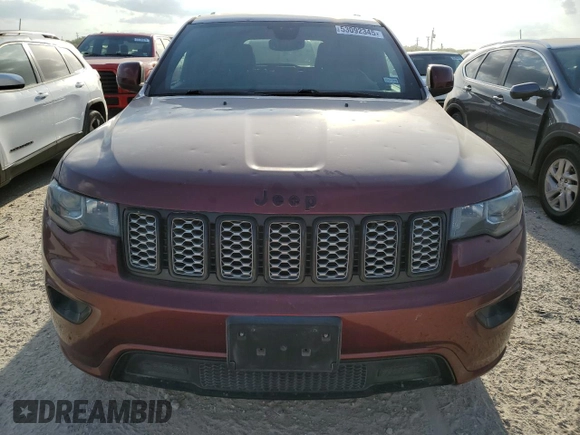 2017 Jeep Grand Cherokee Laredo with VIN 1C4RJFAG0HC910017, listed as a Copart auction lot 53092345 with 108,185 mi miles and Clean title. Bid and sale history available at DreamBid. Image 5.