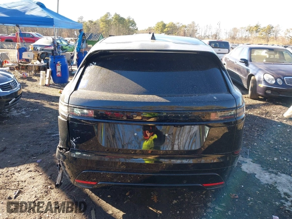 2025 Land Rover Range Rover Velar Dynamic SE with VIN SALYL2EX7SA391827, listed as a IAAI auction lot 41430644 with 4,063 mi miles and . Bid and sale history available at DreamBid. Image 16.
