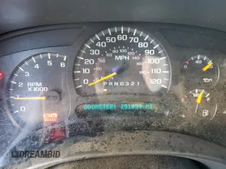 2006 Chevrolet Silverado 1500 LT1 with VIN 2GCEK13NX61331422, listed as a Copart auction lot 44469515 with 251,059 mi miles and Salvage Title. Bid and sale history available at DreamBid. Image 9.