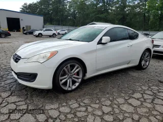 2011 Hyundai Genesis Coupe with VIN KMHHT6KD7BU054383, listed as a Copart auction lot 59680965 with 101,832 mi miles and Salvage title. Bid and sale history available at DreamBid. Image 1.