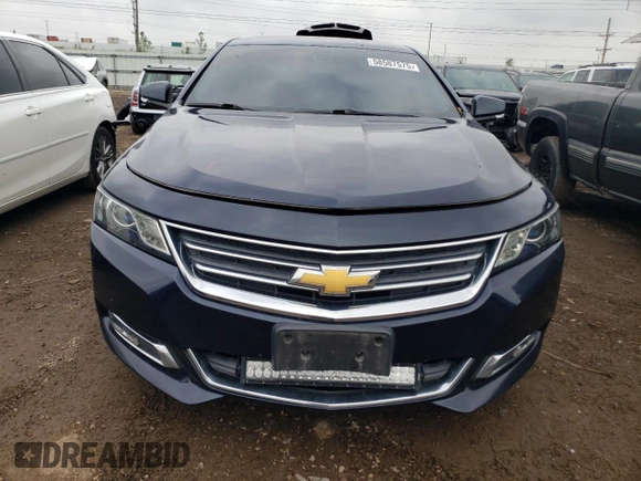 2016 Chevrolet Impala LT with VIN 2G1105SA9G9200570, listed as a Copart auction lot 58587575 with 133,489 mi miles and Salvage title. Bid and sale history available at DreamBid. Image 5.