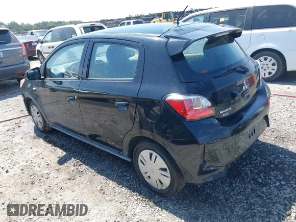 2021 Mitsubishi Mirage ES z VIN ML32AUHJ2MH004720, wystawiony jako IAAI lot #42501997 z przebiegiem 110 861 mil mil oraz . Historia ofert i sprzedaży dostępna na DreamBid. Obrazek 3.