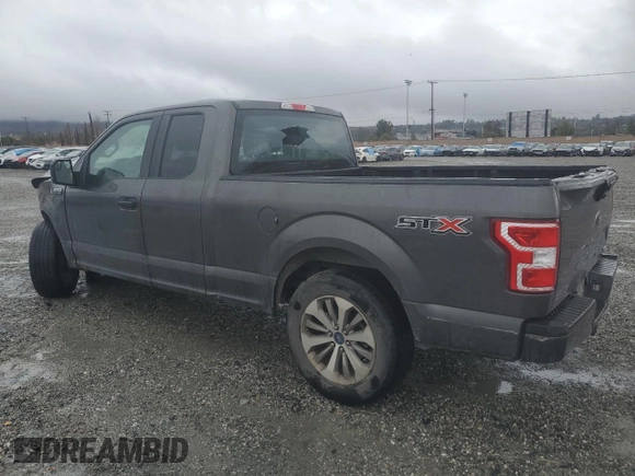 2018 Ford F-150 XL with VIN 1FTEX1CP6JKC71439, listed as a Copart auction lot 45027895 with 130,459 mi miles and Salvage Title. Bid and sale history available at carsss.com. Image 2.