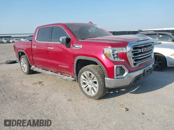 2020 GMC Sierra 1500 SLT with VIN 3GTP8DED9LG288966, listed as a IAAI auction lot 42012445 with 118,696 mi miles and . Bid and sale history available at DreamBid. Image 1.