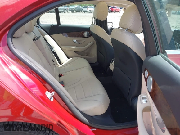 2017 Mercedes-Benz C 300 with VIN 55SWF4KB4HU220400, listed as a IAAI auction lot 42205626 with 29,313 mi miles and . Bid and sale history available at DreamBid. Image 8.