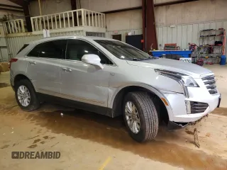 2019 Cadillac XT5 FWD with VIN 1GYKNARS1KZ231504, listed as a Copart auction lot 51952355 with 54,243 mi miles and Salvage title. Bid and sale history available at DreamBid. Image 4.