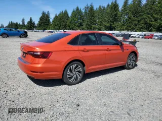 2021 Volkswagen Jetta SEL with VIN 3VWE57BUXMM099832, listed as a Copart auction lot 58607035 with 71,519 mi miles and Salvage title. Bid and sale history available at DreamBid. Image 3.