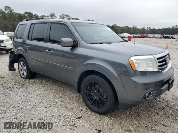 2012 Honda Pilot EX-L with VIN 5FNYF3H50CB025876, listed as a Copart auction lot 45342305 with 166,946 mi miles and Clean Title. Bid and sale history available at DreamBid. Image 4.