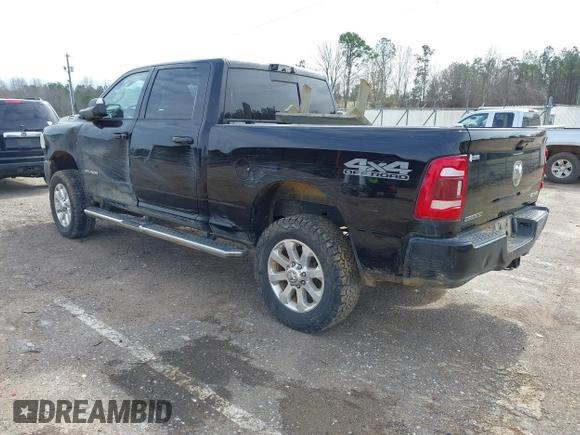2021 Ram 2500 Big Horn with VIN 3C6UR5DL7MG695398, listed as a IAAI auction lot 41600978 with 48,792 mi miles. Bid and sale history available at carsss.com. Image 3.