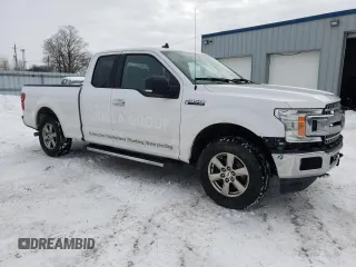 2020 Ford F-150 XL with VIN 1FTEX1EB0LKF21844, listed as a Copart auction lot 43440265 with 176,330 mi miles and Clean Title. Bid and sale history available at carsss.com. Image 4.