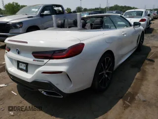 2019 BMW 8 Series M850i xDrive with VIN WBAFY4C57KBJ98873, listed as a Copart auction lot 56889023 with 0 mi miles. Bid and sale history available at carsss.com. Image 3.