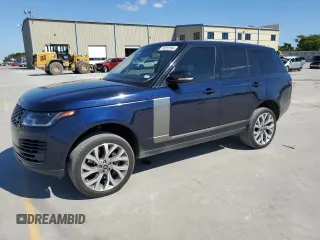 2022 Land Rover Range Rover Westminster with VIN SALGS2SEXNA468700, listed as a Copart auction lot 74203154 with 32,834 mi miles and Salvage title. Bid and sale history available at DreamBid. Image 1.