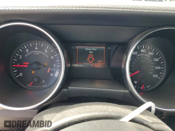2019 Ford Mustang GT with VIN 1FA6P8CF4K5184455, listed as a Copart auction lot 48125085 with 73,983 mi miles and Salvage Title. Bid and sale history available at carsss.com. Image 9.