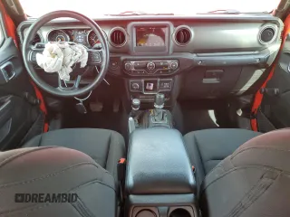 2023 Jeep Gladiator Sport z VIN 1C6HJTAG0PL556855, wystawiony jako Copart lot #57628425 z przebiegiem 18 141 mil mil oraz Szkoda całkowita • Salvage title. Historia ofert i sprzedaży dostępna na DreamBid. Obrazek 8.
