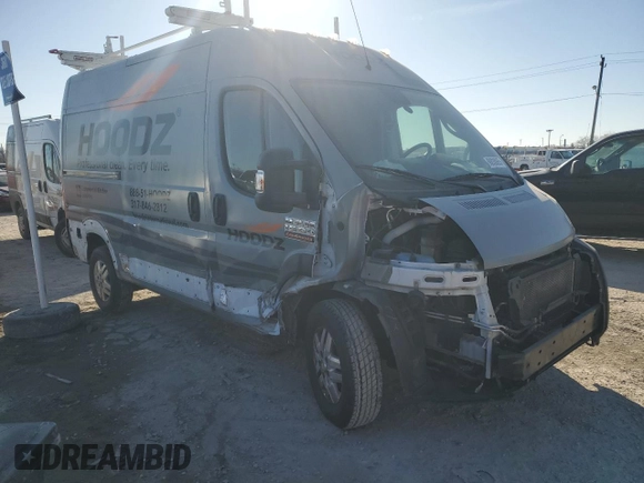 2021 Ram ProMaster Cargo with VIN 3C6LRVBG3ME530073, listed as a Copart auction lot 88838865 with 96,405 mi miles and Salvage Title. Bid and sale history available at carsss.com. Image 4.
