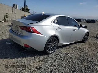 2015 Lexus IS 250 with VIN JTHBF1D20F5051372, listed as a Copart auction lot 58600525 with 162,807 mi miles and Salvage title. Bid and sale history available at DreamBid. Image 3.