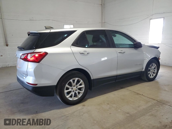 2020 Chevrolet Equinox LS z VIN 2GNAXFEV2L6249801, wystawiony jako Copart lot #54223485 z przebiegiem 92 066 mil mil oraz Czysty tytuł • Clean title. Historia ofert i sprzedaży dostępna na DreamBid. Obrazek 3.