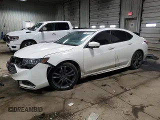 2018 Acura TLX w/A-SPEC Pkg z VIN 19UUB2F66JA013383, wystawiony jako Copart lot #47380805 z przebiegiem Nie podano mil oraz Czysty tytuł • Clean title. Historia ofert i sprzedaży dostępna na DreamBid. Obrazek 1.
