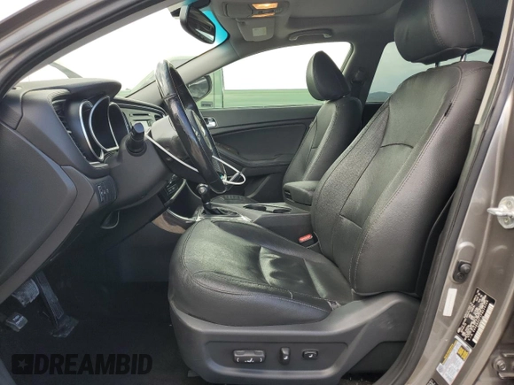 2015 Kia Optima EX с VIN 5XXGN4A71FG514109, выставлен на аукционе Copart как лот 60502465 с пробегом 190 945 миль миль и Списание • Salvage title. История ставок и продаж доступна на DreamBid. Изображение 7.