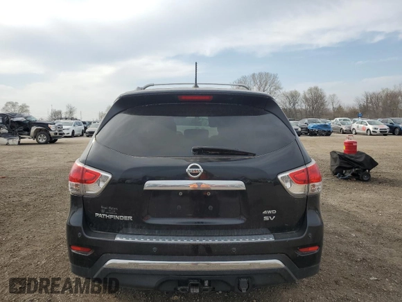 2014 Nissan Pathfinder Platinum with VIN 5N1AR2MM2EC696882, listed as a Copart auction lot 52686495 with 193,459 mi miles and Clean Title. Bid and sale history available at carsss.com. Image 6.