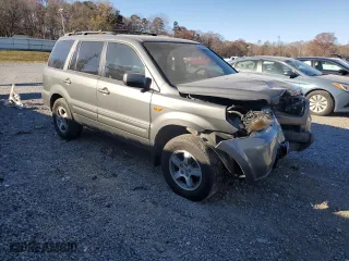 2007 Honda Pilot EX-L with VIN 5FNYF28517B000808, listed as a Copart auction lot 83336904 with 89,776 mi miles and Salvage Title. Bid and sale history available at carsss.com. Image 4.