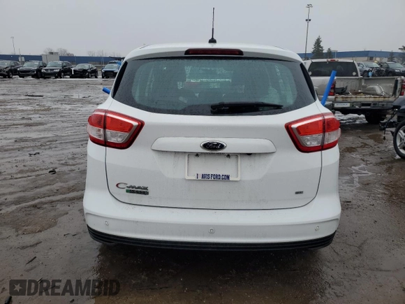 2017 Ford C-Max Energi SE with VIN 1FADP5EU3HL107792, listed as a Copart auction lot 39612194 with 80,891 mi miles. Bid and sale history available at carsss.com. Image 6.