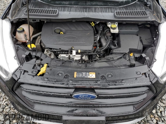 2017 Ford Escape SE with VIN 1FMCU9GD8HUC05564, listed as a Copart auction lot 49679275 with 88,344 mi miles and Salvage Title. Bid and sale history available at carsss.com. Image 12.