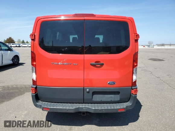 2016 Ford Transit XL with VIN 1FMZK1ZM3GKB03680, listed as a Copart auction lot 55422675 with 313,043 mi miles and Salvage Title. Bid and sale history available at carsss.com. Image 6.