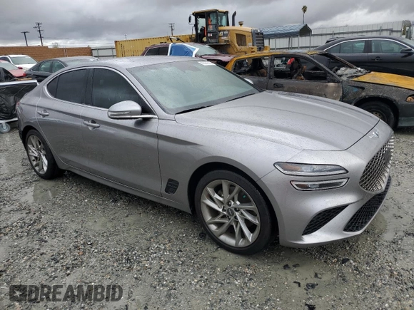 2022 Genesis G70 2.0T z VIN KMTG34TA3NU097004, wystawiony jako Copart lot #45057595 z przebiegiem 39 080 mil mil oraz Szkoda całkowita • Salvage title. Historia ofert i sprzedaży dostępna na DreamBid. Obrazek 4.
