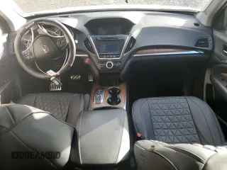 2020 Acura MDX Sport Hybrid w/Advance Pkg with VIN 5J8YD7H72LL001155, listed as a Copart auction lot 76534484 with 49,749 mi miles and Salvage Title. Bid and sale history available at carsss.com. Image 8.