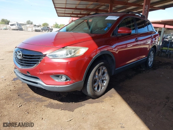 2014 Mazda CX-9 Touring with VIN JM3TB2CV5E0444144, listed as a IAAI auction lot 41892186 with 177,653 mi miles. Bid and sale history available at carsss.com. Image 17.