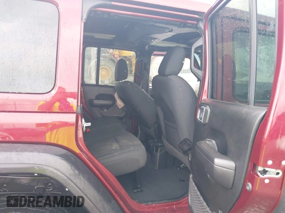 2021 Jeep Wrangler Unlimited Willys with VIN 1C4HJXDN8MW714976, listed as a IAAI auction lot 42080856 with 74,613 mi miles and . Bid and sale history available at DreamBid. Image 8.