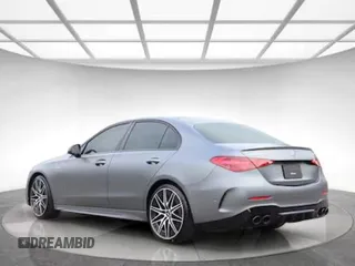 2023 Mercedes-Benz C 43 AMG with VIN W1KAF8HB5PR1196XX, listed as a Copart auction lot 50557815 with 7,642 mi miles and Clean Title. Bid and sale history available at DreamBid. Image 3.