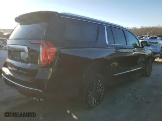 2021 GMC Yukon XL Denali with VIN 1GKS2JKL1MR290903, listed as a Copart auction lot 86250904 with 75,465 mi miles and Salvage Title. Bid and sale history available at carsss.com. Image 3.