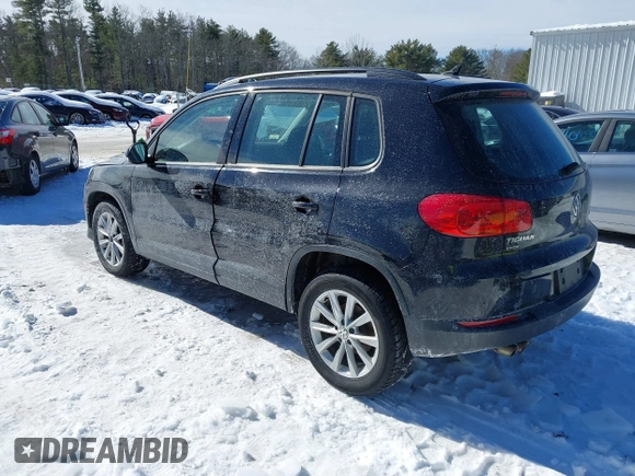 2017 Volkswagen Tiguan S with VIN WVGBV7AX7HK049500, listed as a IAAI auction lot 41632573 with 83,362 mi miles and . Bid and sale history available at DreamBid. Image 3.
