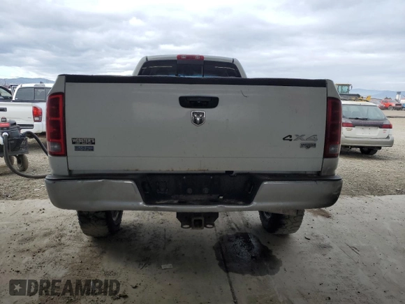2005 Dodge Ram 3500 SLT with VIN 3D7LS38C25G742125, listed as a Copart auction lot 77556643 with 0 mi miles and Clean Title. Bid and sale history available at carsss.com. Image 6.